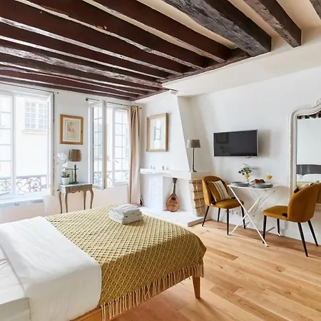 Apartment Marais 1br Cozy *